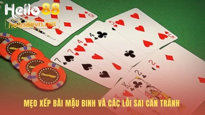 Mẹo xếp bài mậu binh giúp tối ưu sức mạnh và tránh lỗi sai