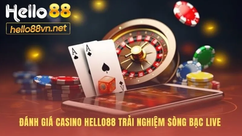 Đánh giá casino hello88 - trải nghiệm sòng bạc live